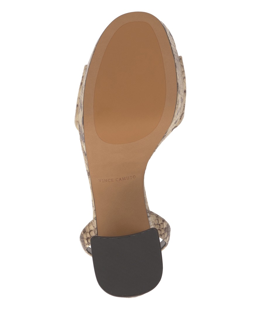 Vince Camuto Pendreya Sandali Donna Plateau Tacco Blocco Retrò