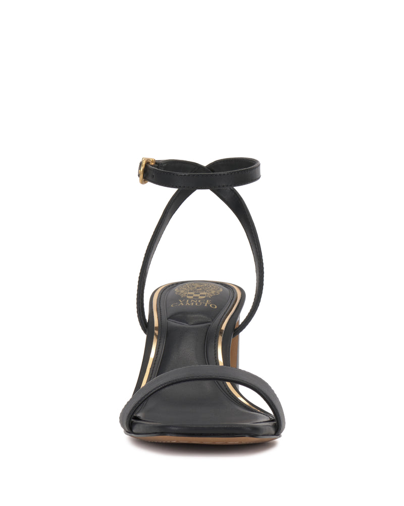 Vince Camuto Hamda Sandalo Tacco Largo Caviglia