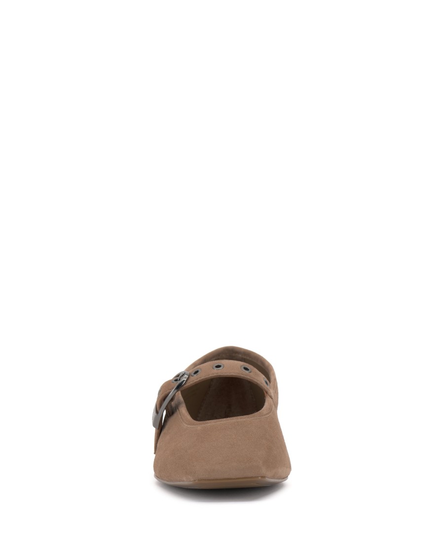 Vince Camuto Vinica Mary Jane Ballerina Donna Pelle