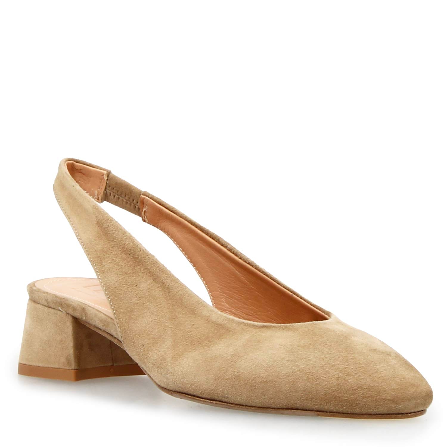 Leonardo Shoes Gemma Beige Sandali Donna in Camoscio