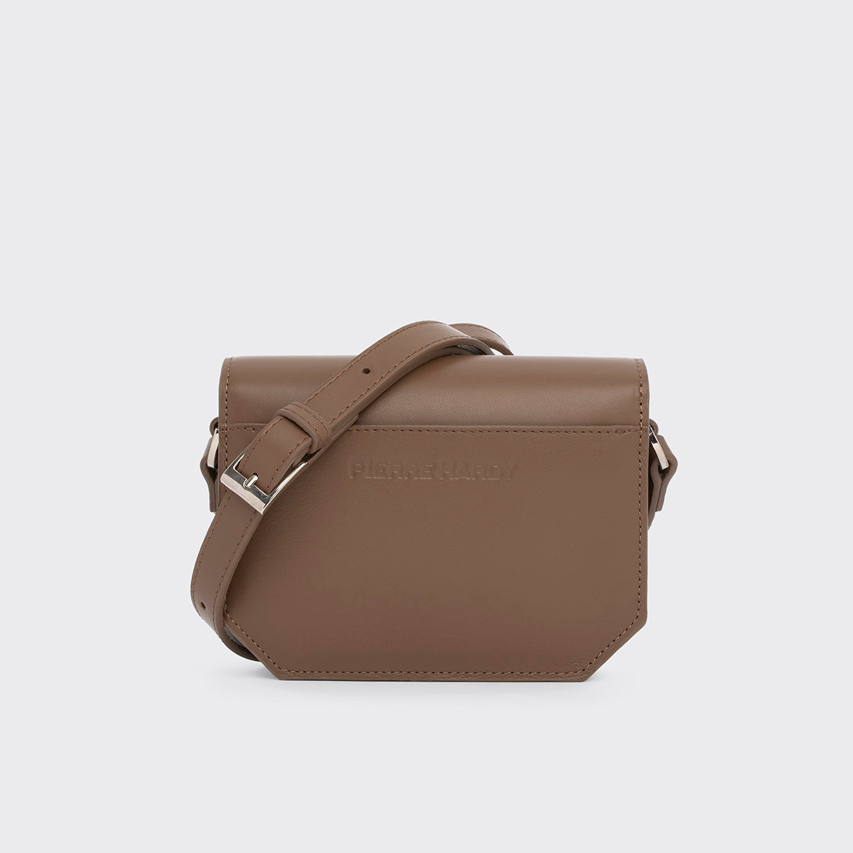 Pierre Hardy Mini Prism borsa mini camel tracolla pelle