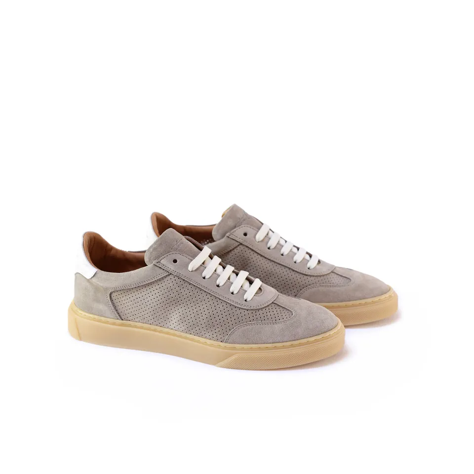 Ton Goût Holly Sneakers Uomo Camoscio Delfino