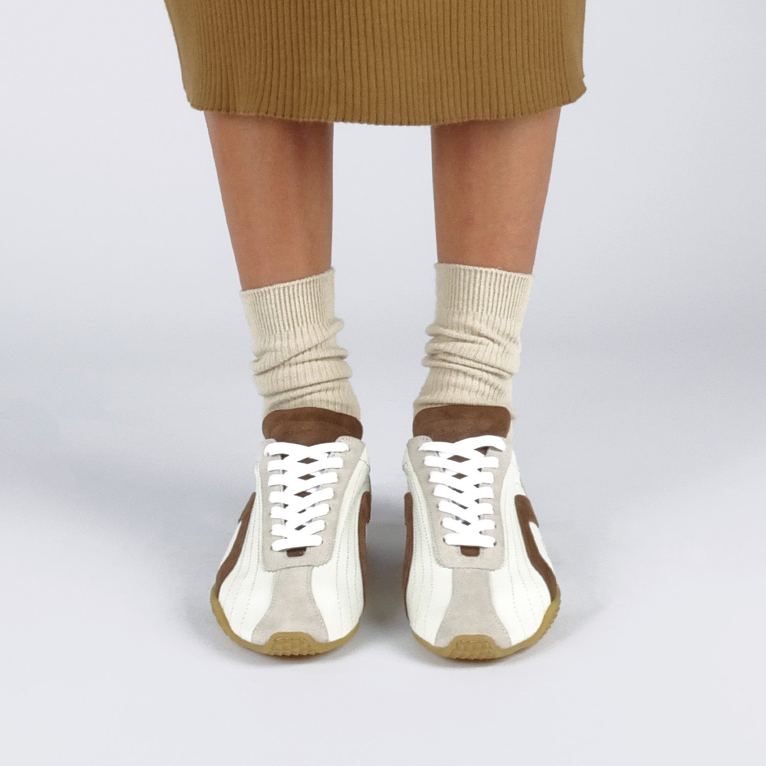 Pierre Hardy Jump AGS01 sneakers donna bianco pelle leggera
