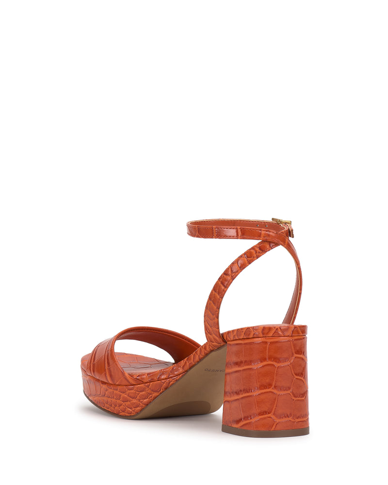 Vince Camuto Pendreya Sandalo Piattaforma Tacco Blocco