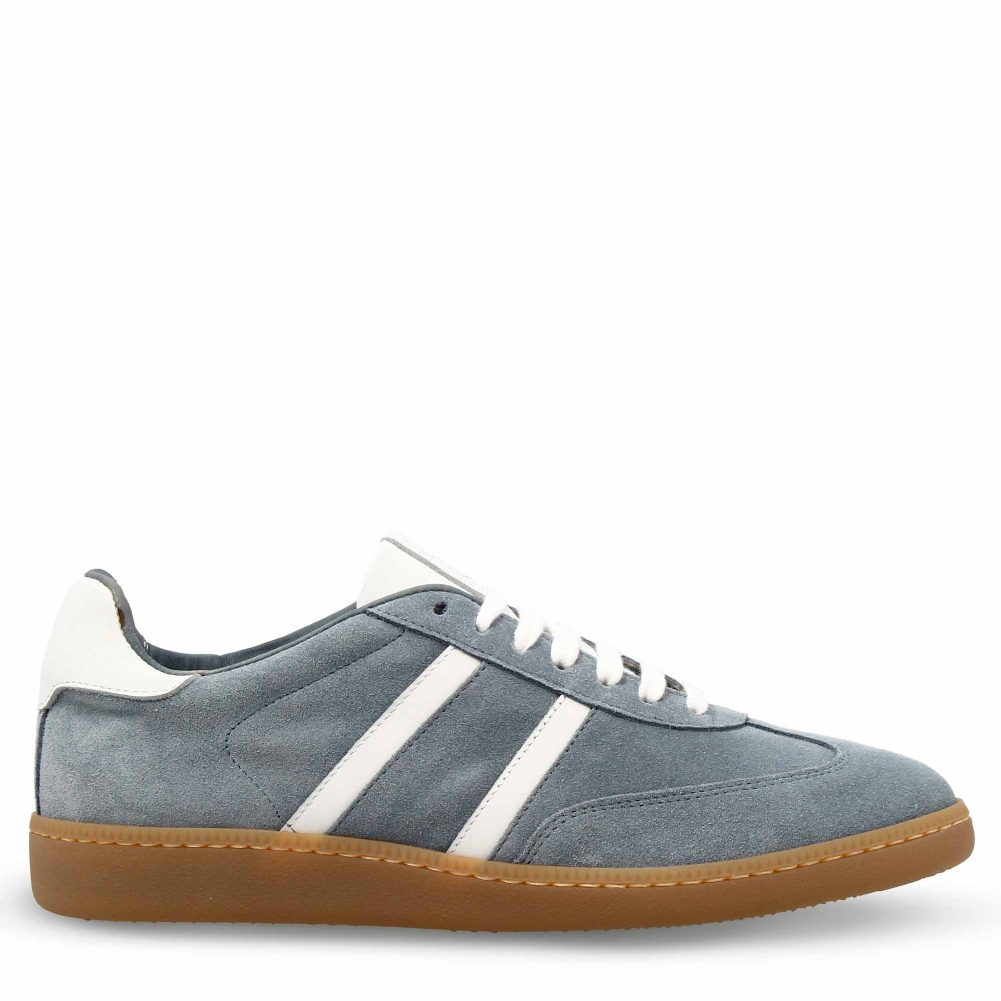 Leonardo Shoes Bizantina C Celeste Sneaker Donna Pelle