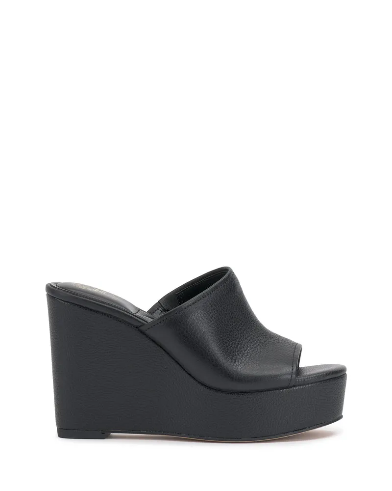 Vince Camuto Etta sandali zeppa donna in cuoio