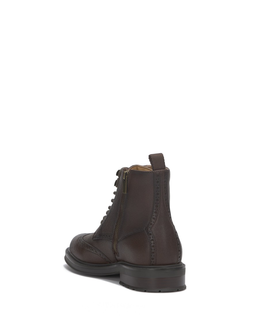 Vince Camuto Jaycob stivale uomo vernice brogue wingtip
