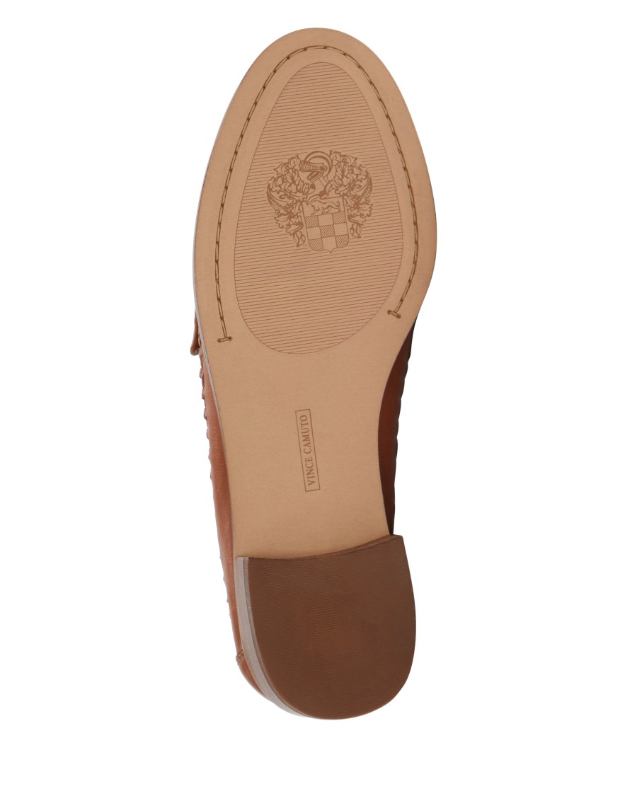Vince Camuto Calie mocassino penny tacco basso intreccio