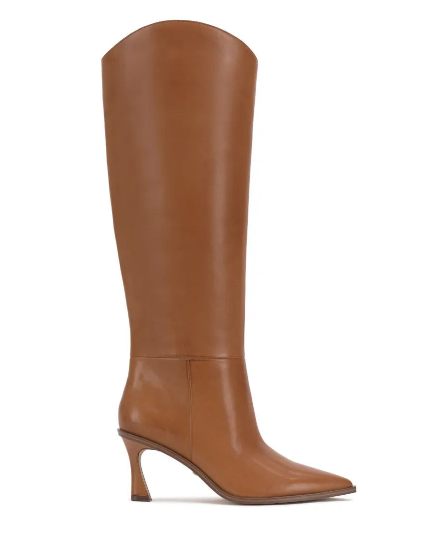 Vince Camuto Emily Stivali pelle ginocchio polpaccio largo
