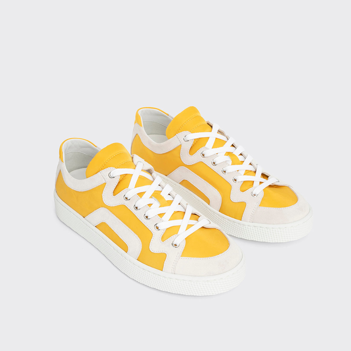 Pierre Hardy Alpha AHX1 Sneakers uomo gialle pelle