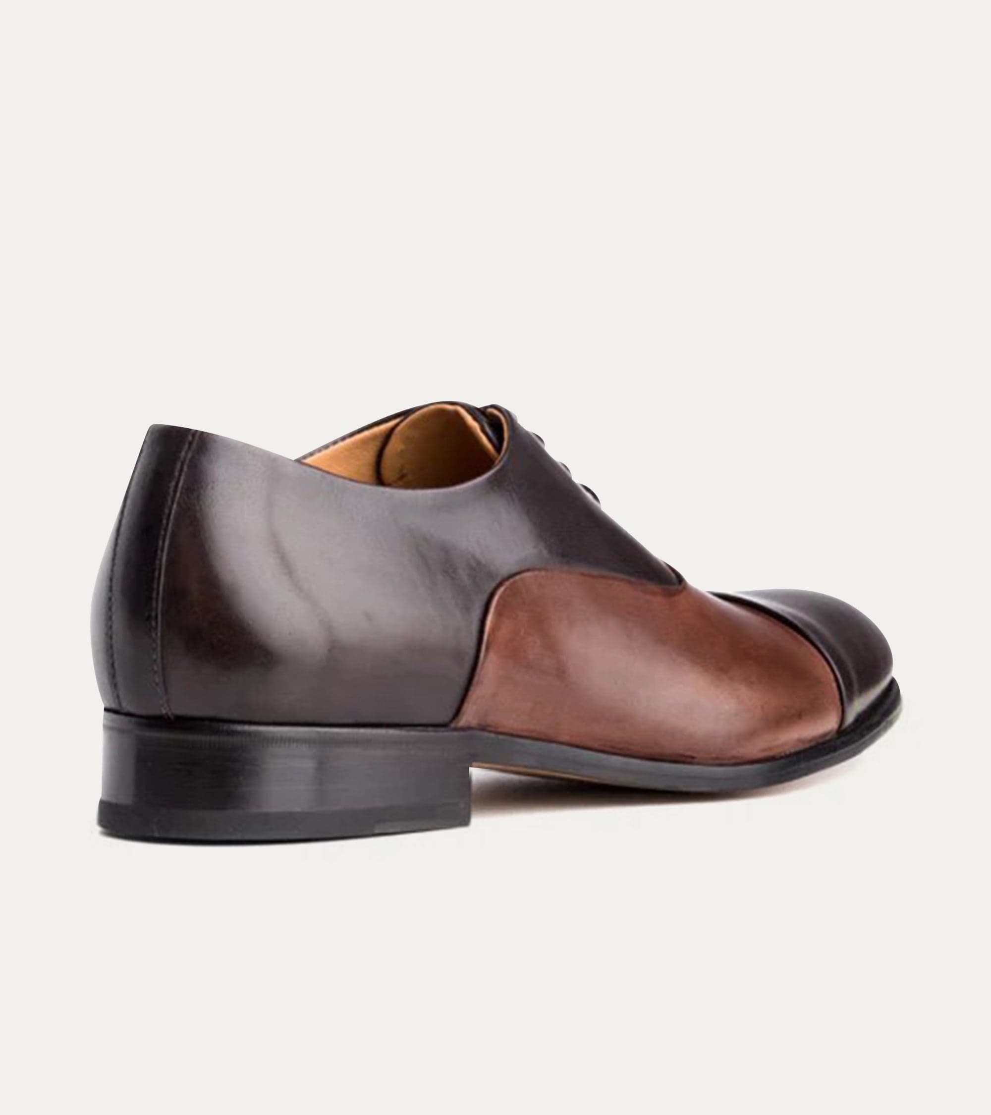 Ace Marks Griffin Brown Antique Scarpe Oxford Marroni Pelle