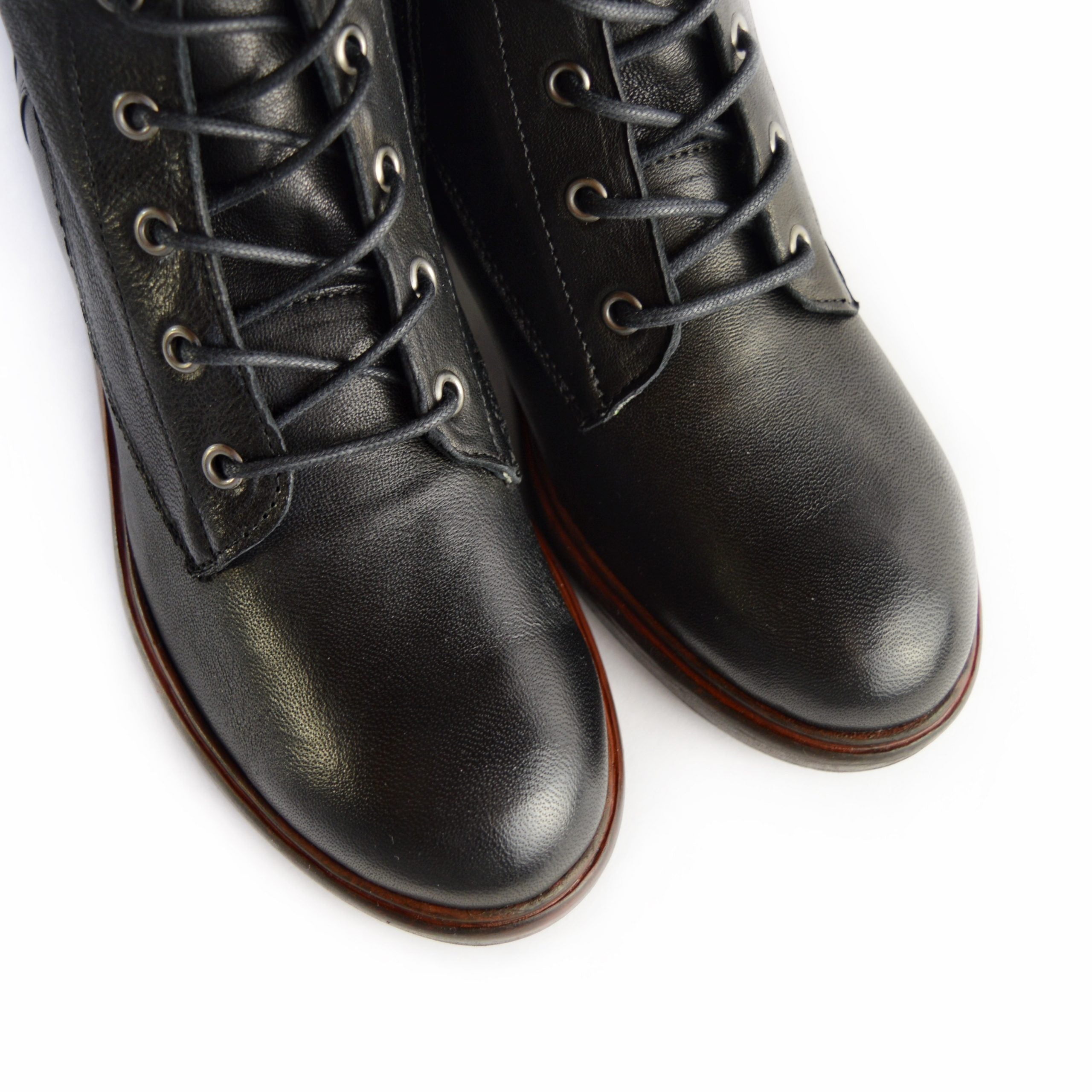 Ton Goût Ritmo Black stivaletti donna neri tacco 3,5cm