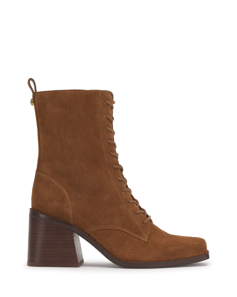 Vince Camuto Safina stivaletti stringati tacco a blocco