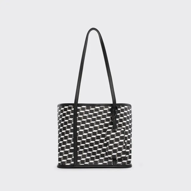 Pierre Hardy Cab Mini tote nera pelle uso quotidiano