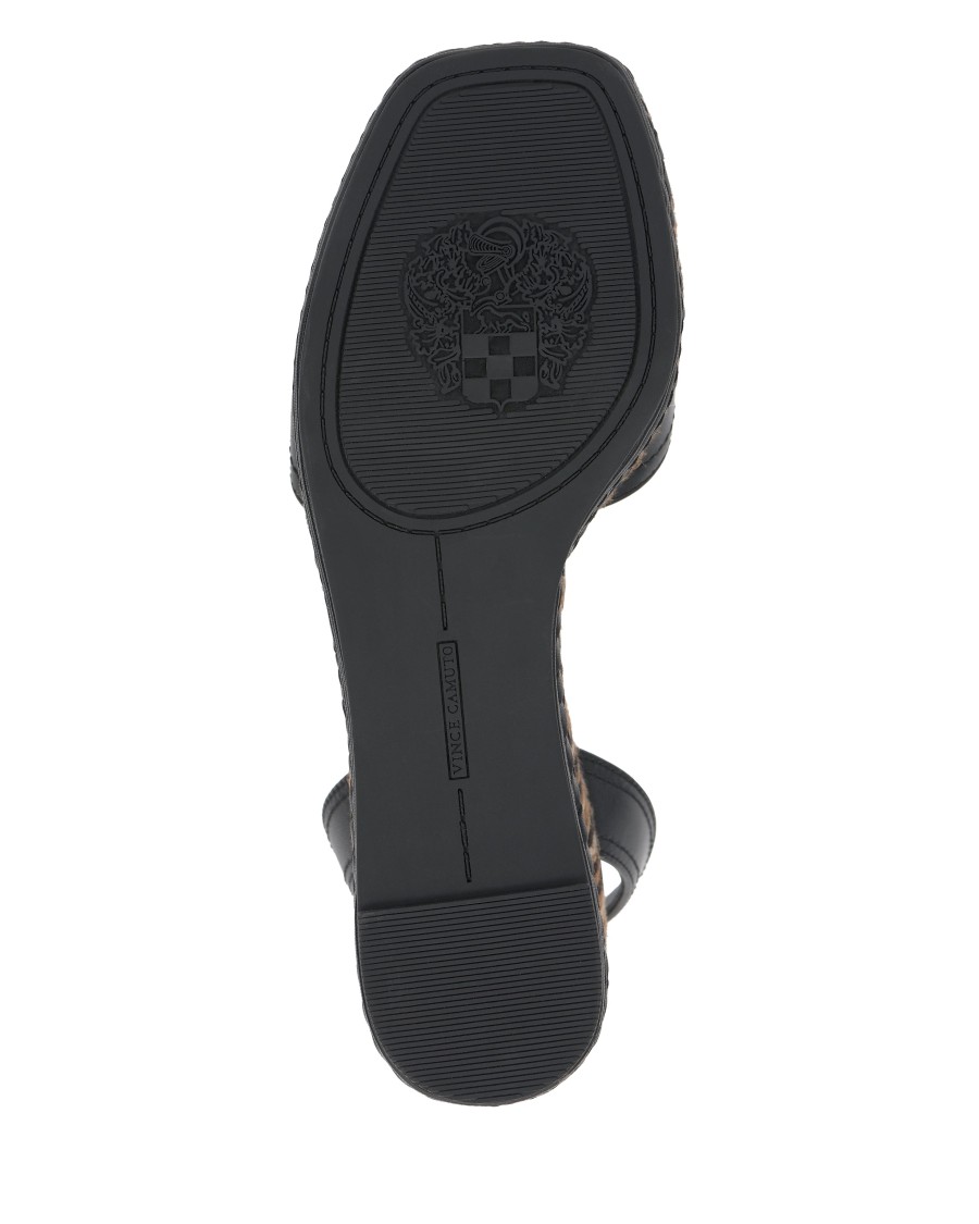 Vince Camuto Lilla Sandalo con Zeppa Espadrillas Donna