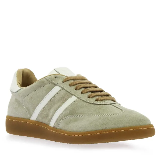 Leonardo Shoes Bizantina C sneakers donna grigio camoscio