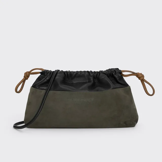 Pierre Hardy Twin borsa a tracolla donna nera pelle