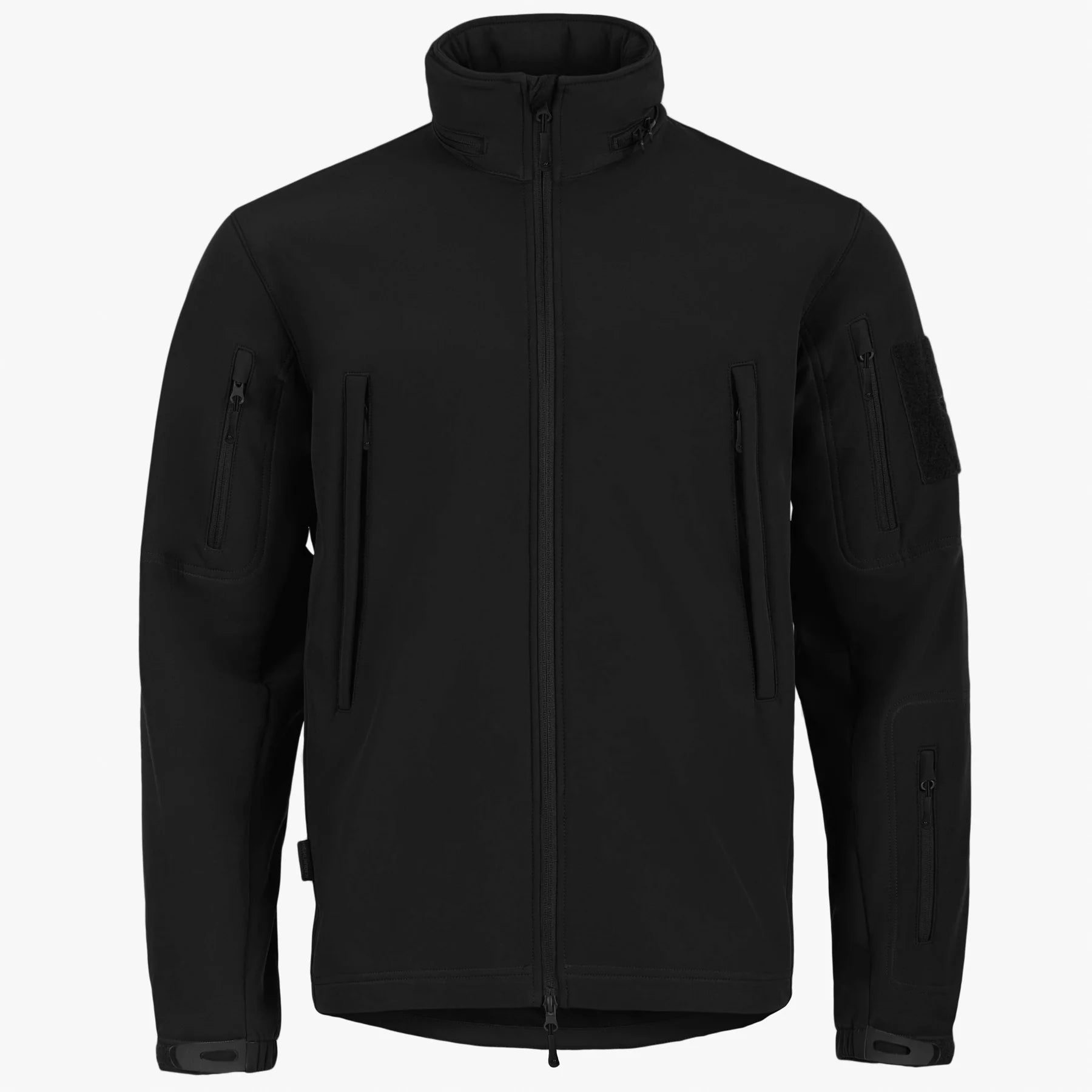 MAK Tactical giacca softshell nero AB-TEX con pile interno