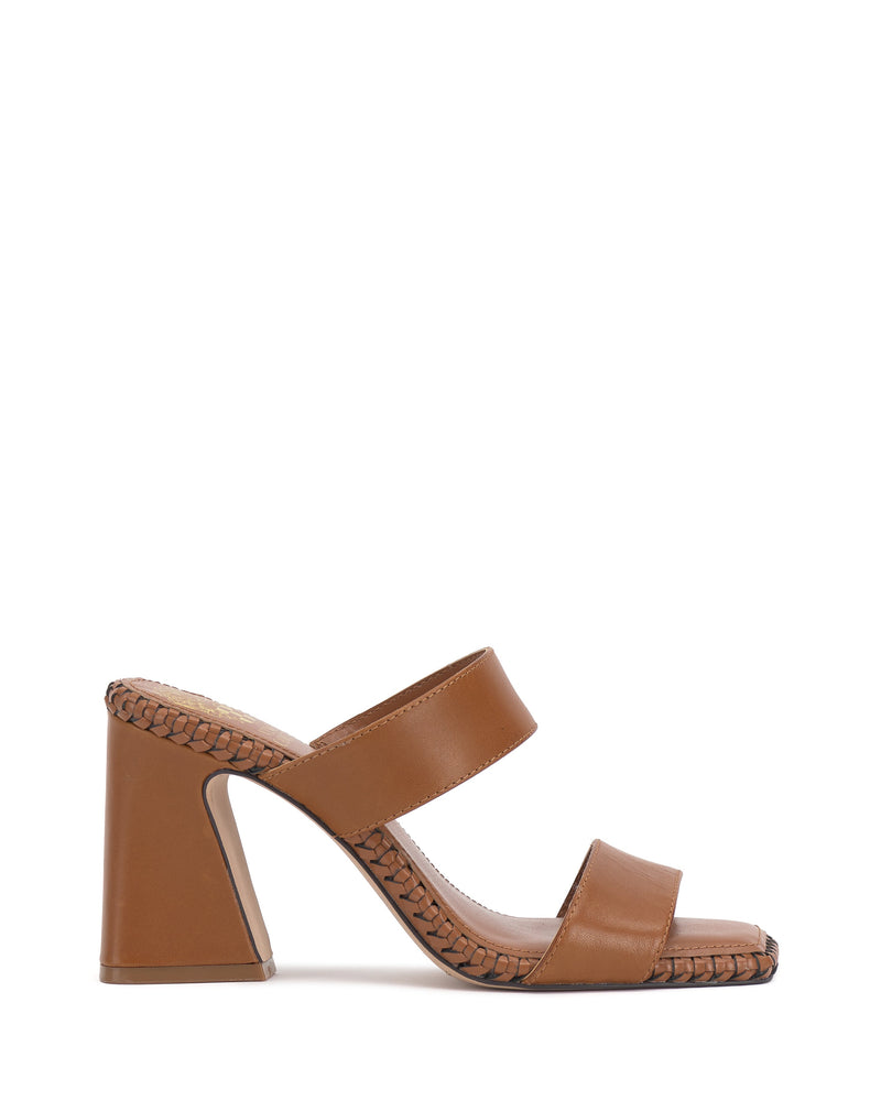 Vince Camuto Kaden Mules Sabot Tacco Blocco Punta Quadrata