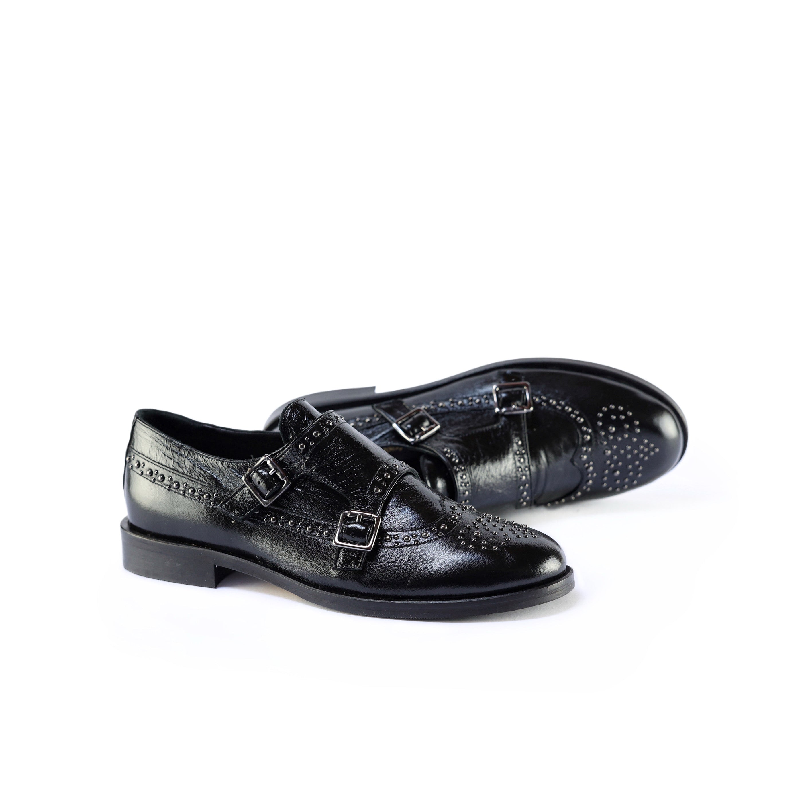 Ton Goût Mocassino Sandra scarpe basse donna pelle nera