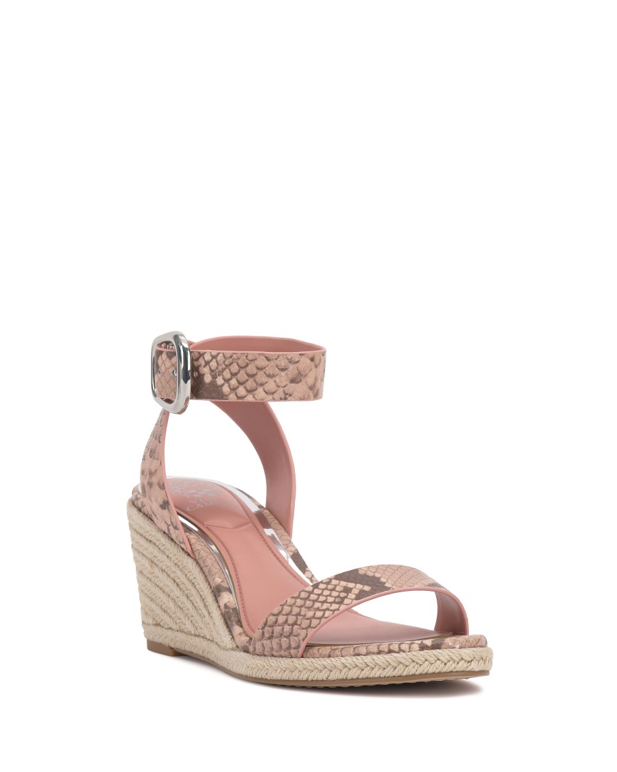 Vince Camuto Felia Sandalo con Zeppa Espadrillas Estivo