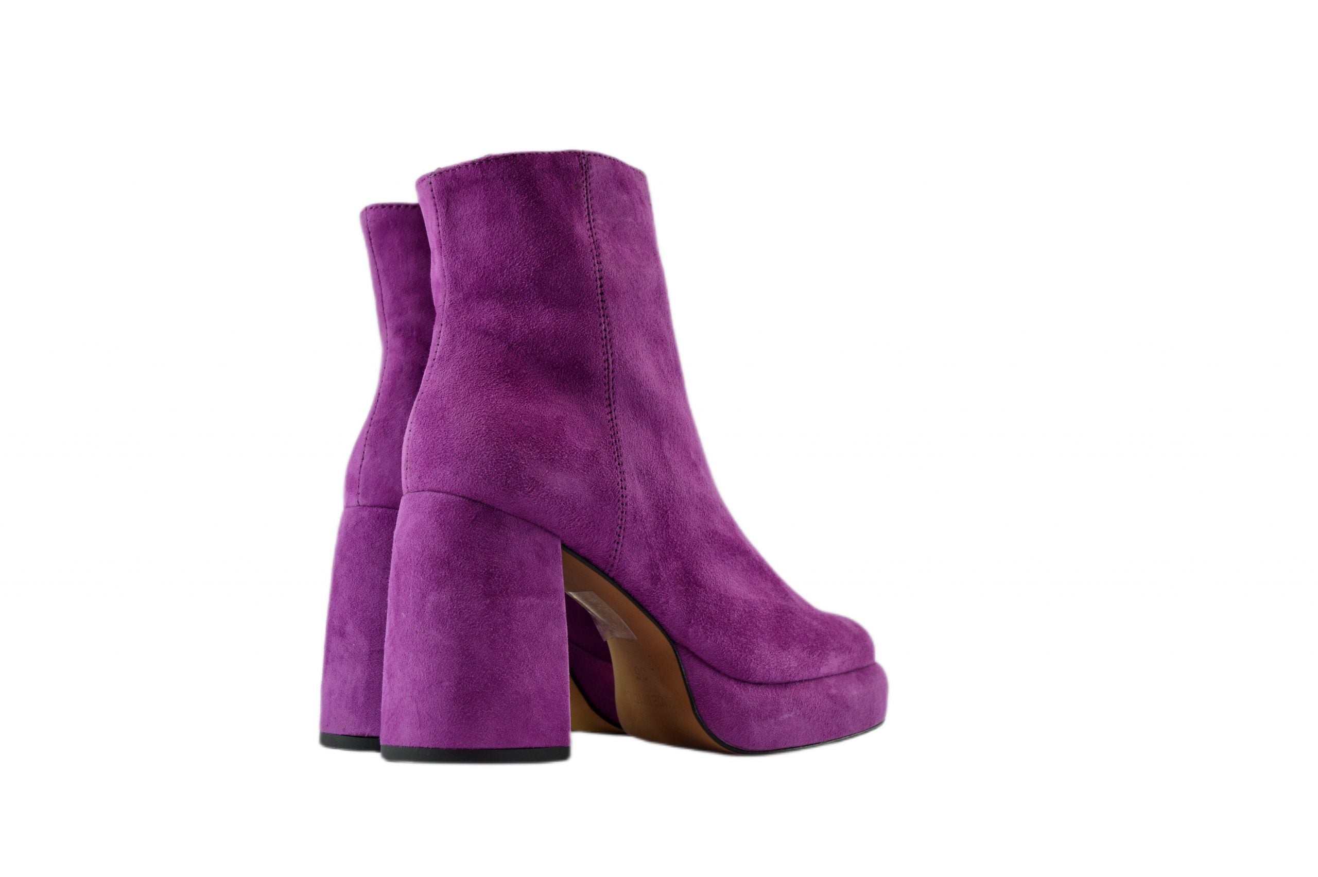 Ton Goût Femme Stivaletti Camoscio Rosa 36-39