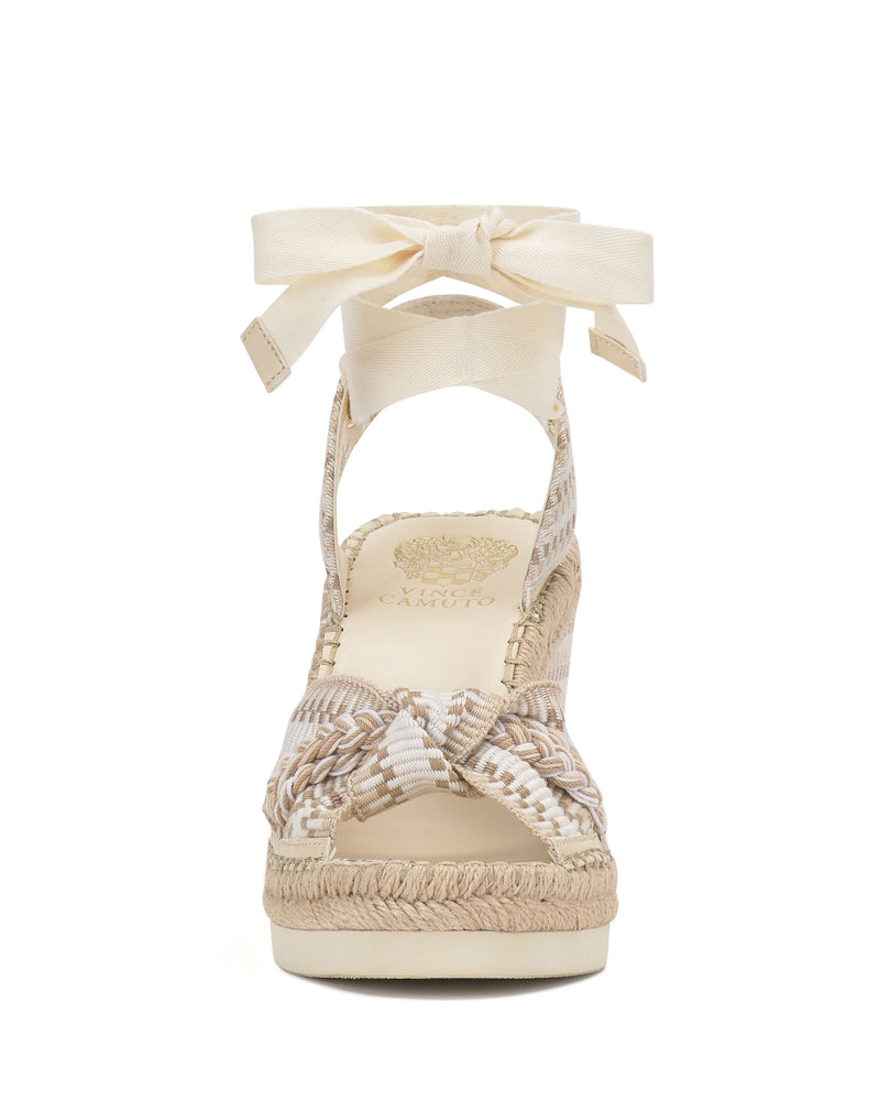 Vince Camuto Bealie Sandalo zeppa espadrillas intrecciato