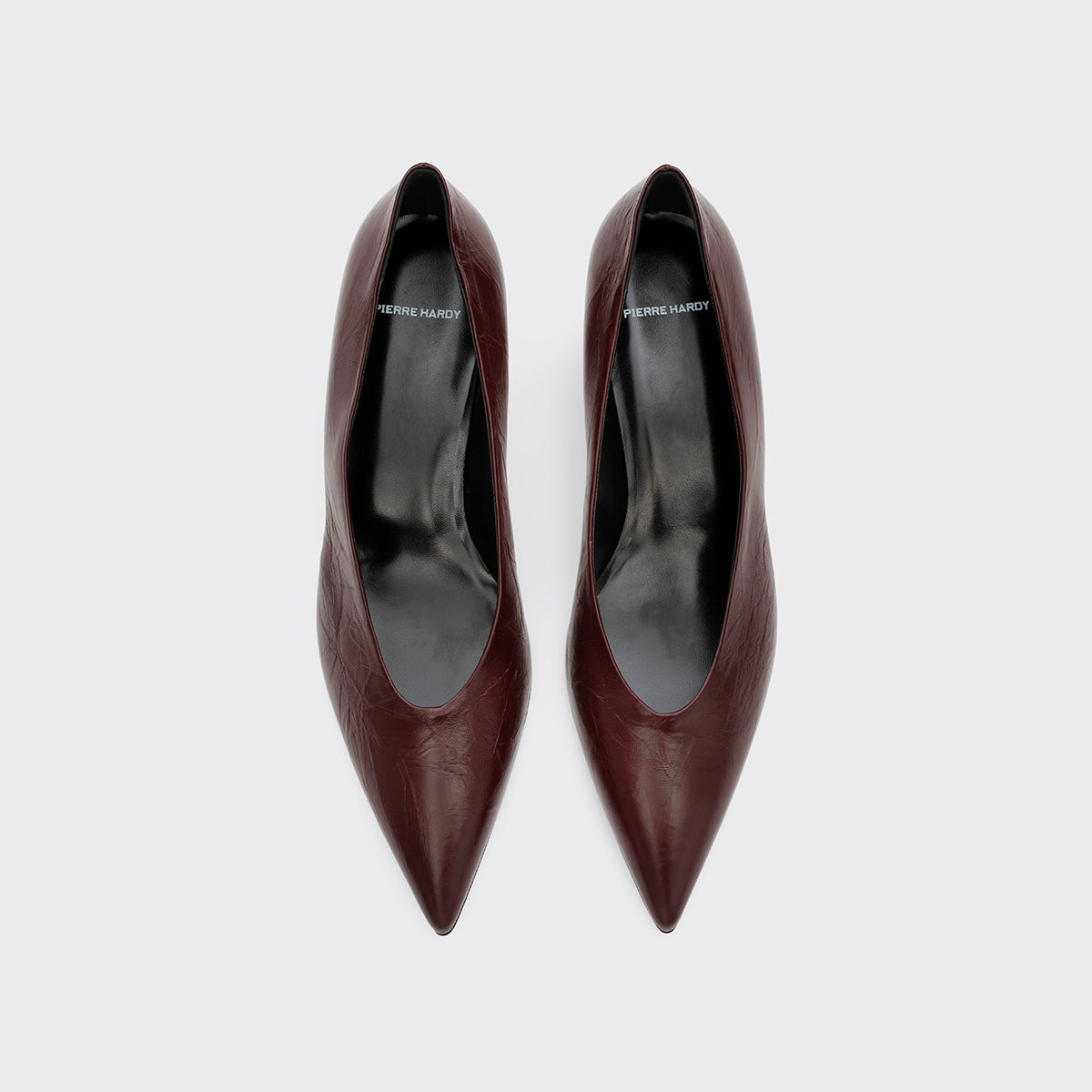 Pierre Hardy Amber décolleté donna bordeaux tacco 35 mm