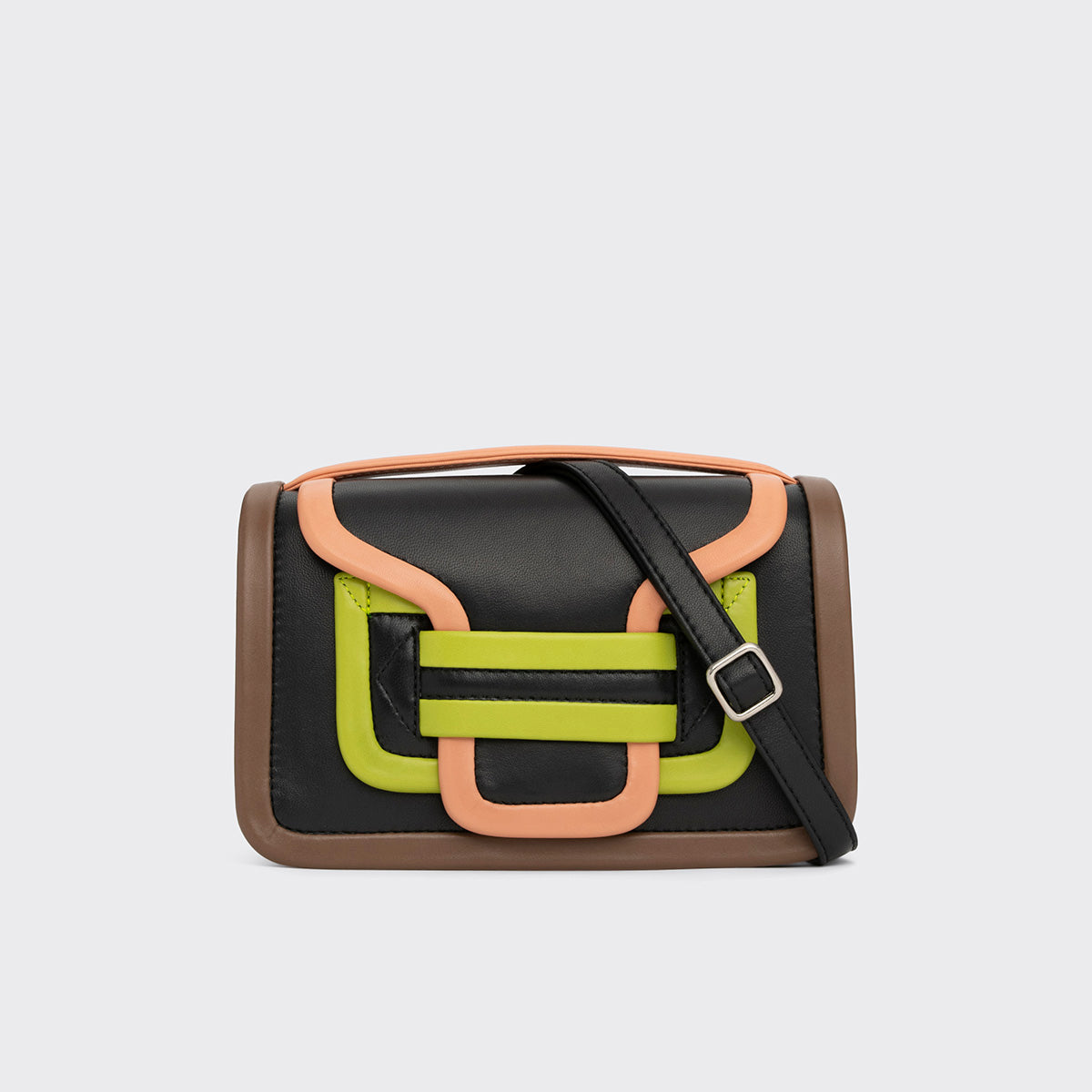 Pierre Hardy Alpha QV08 borsa pelle nera TU tracolla
