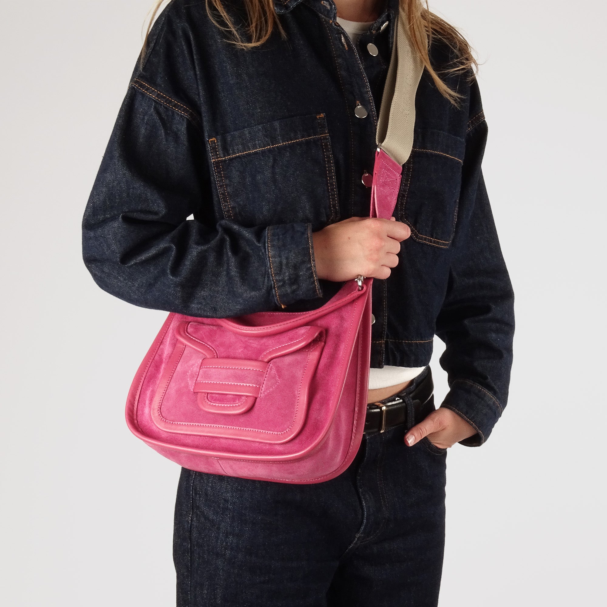 Pierre Hardy Alpha Day borsa donna rosa a tracolla