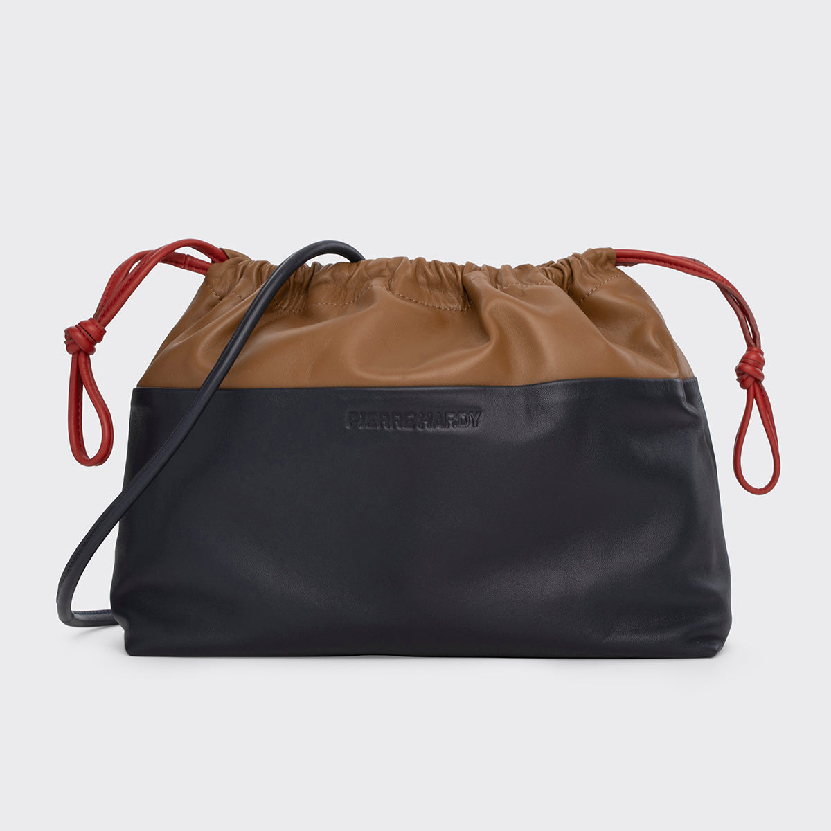 Pierre Hardy Twin Maxi borsa tracolla camel
