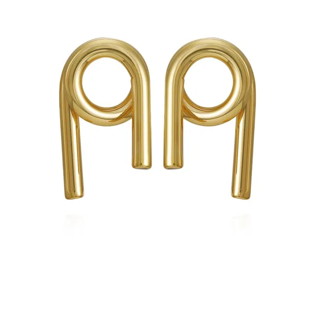 Vince Camuto Earrings Orecchini Intrecciati Oro Corti