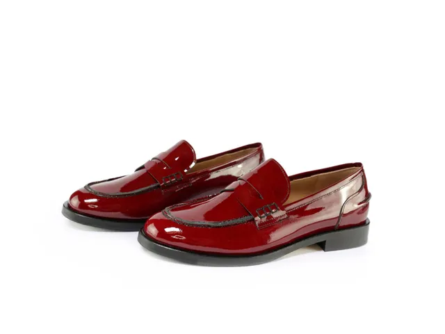 Ton Goût Betty mocassino donna vernice rosso taglia 40