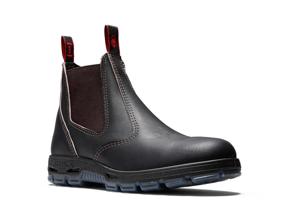 Redback Bonsall Stivali pelle marrone claret idrorepellenti