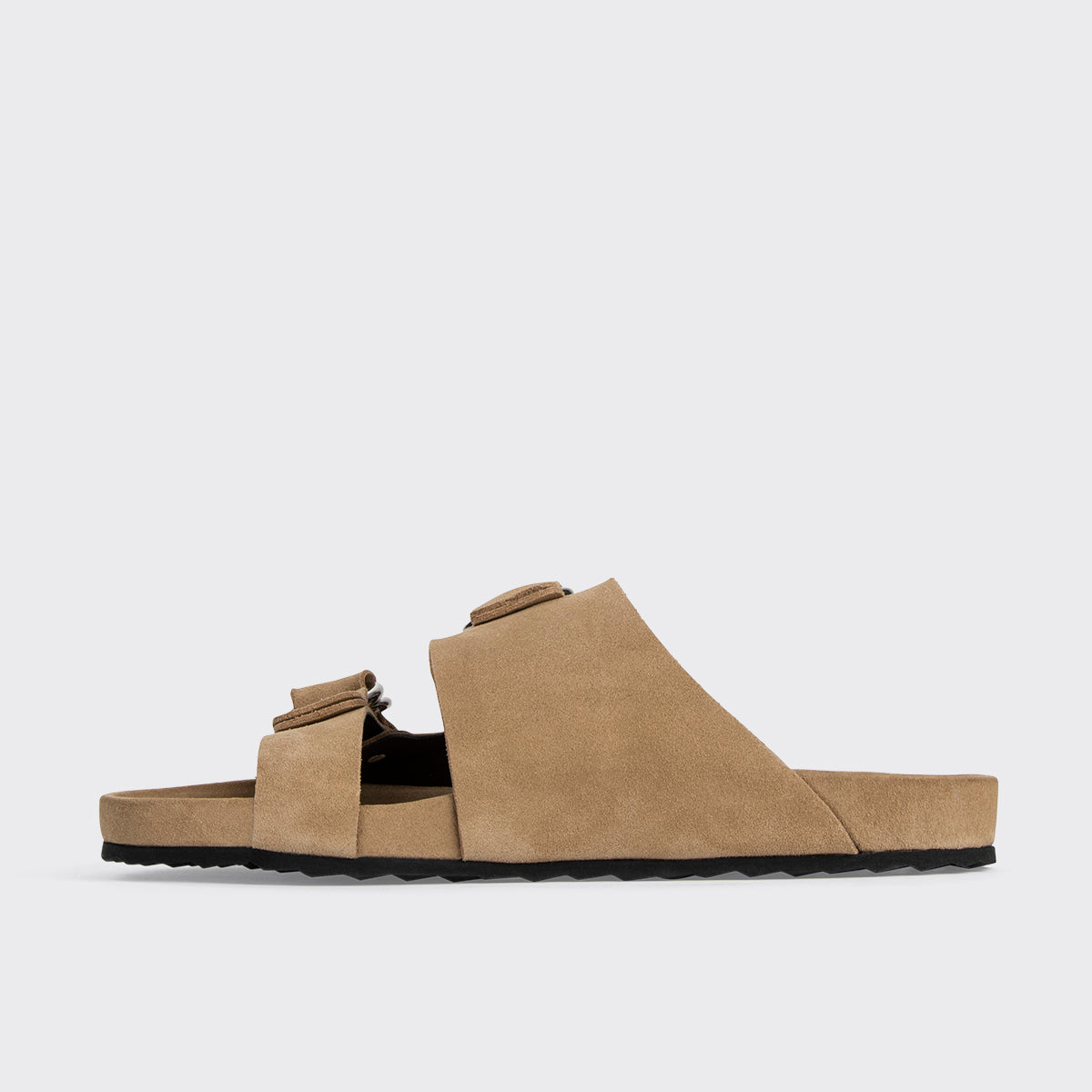 Pierre Hardy Beach Rider mule donna beige camoscio