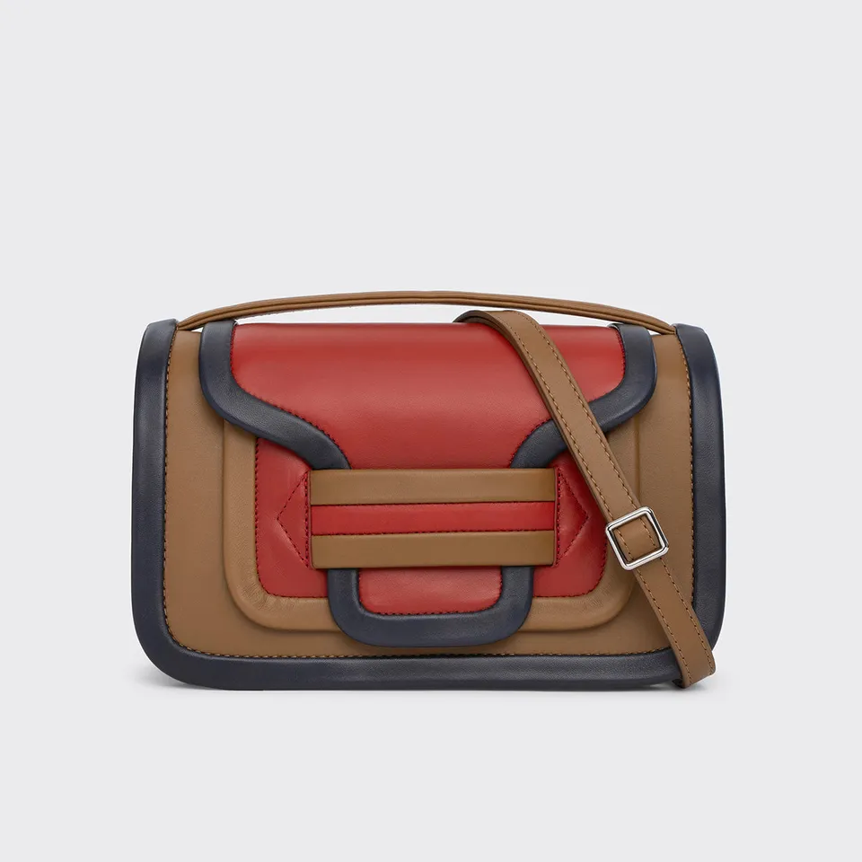 Pierre Hardy Alpha Maxi borsa donna cammello