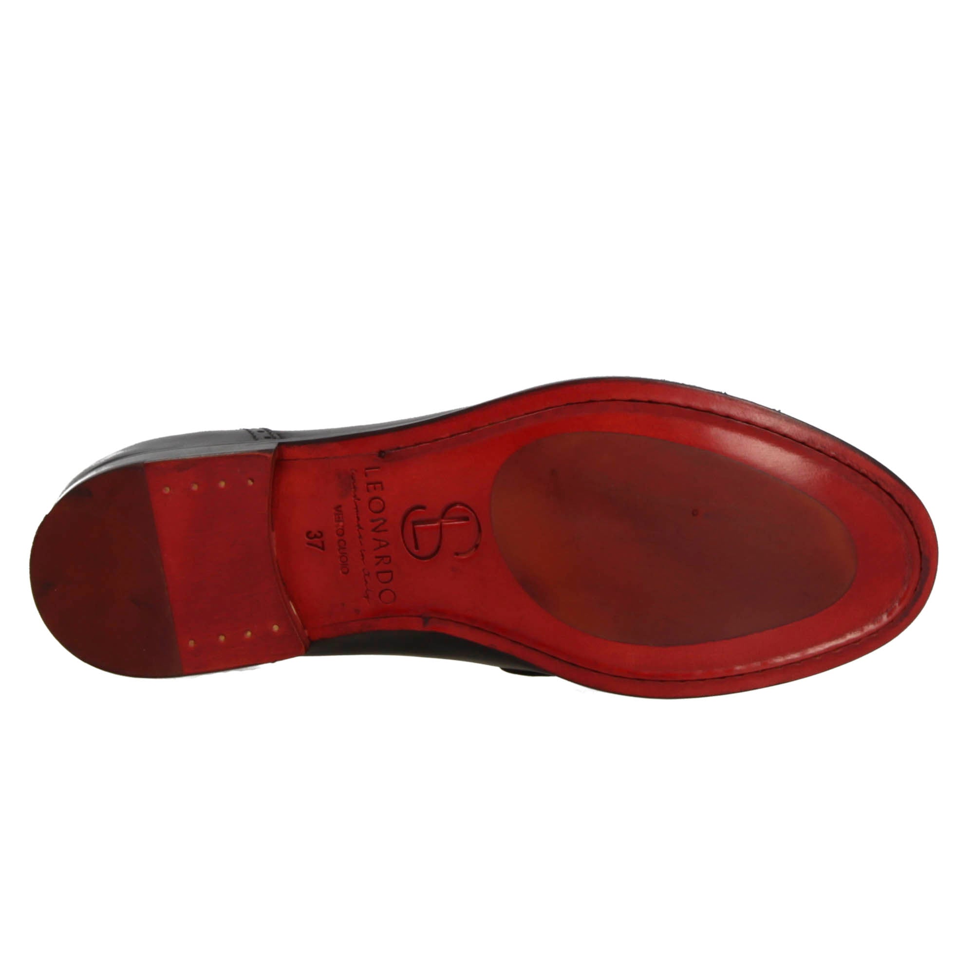 Leonardo Shoes Aurelia mocassini pelle nero