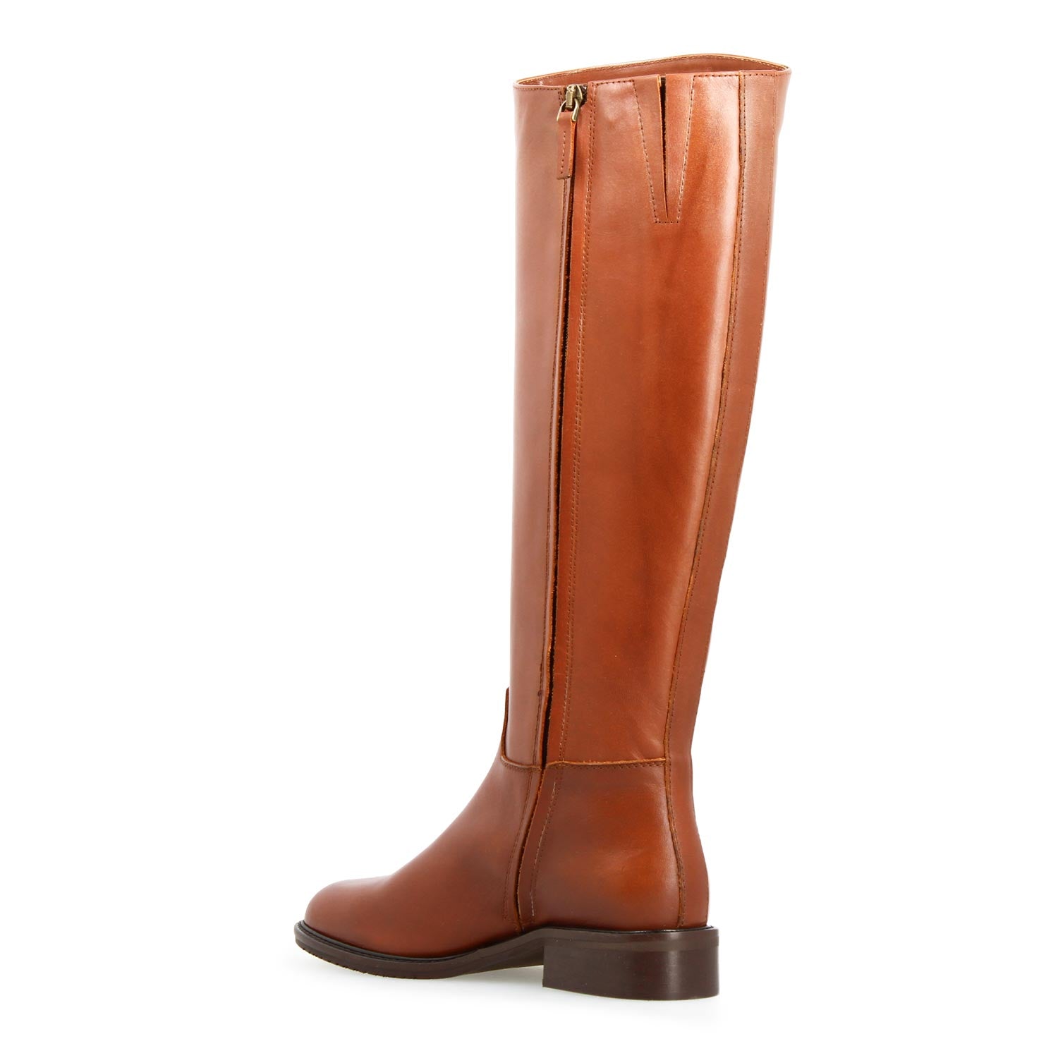Leonardo Shoes Palatina L stivali donna pelle marrone