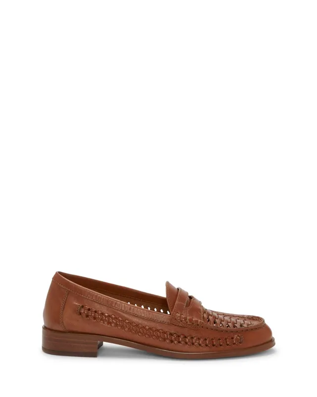 Vince Camuto Calie mocassino penny tacco basso intreccio