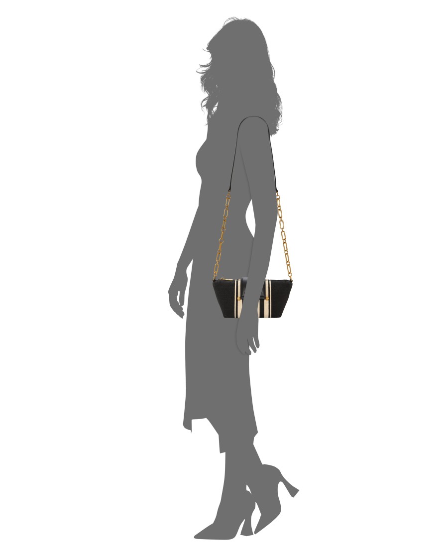 Vince Camuto Selah Borsa Tracolla Dettagli Oro Maglie