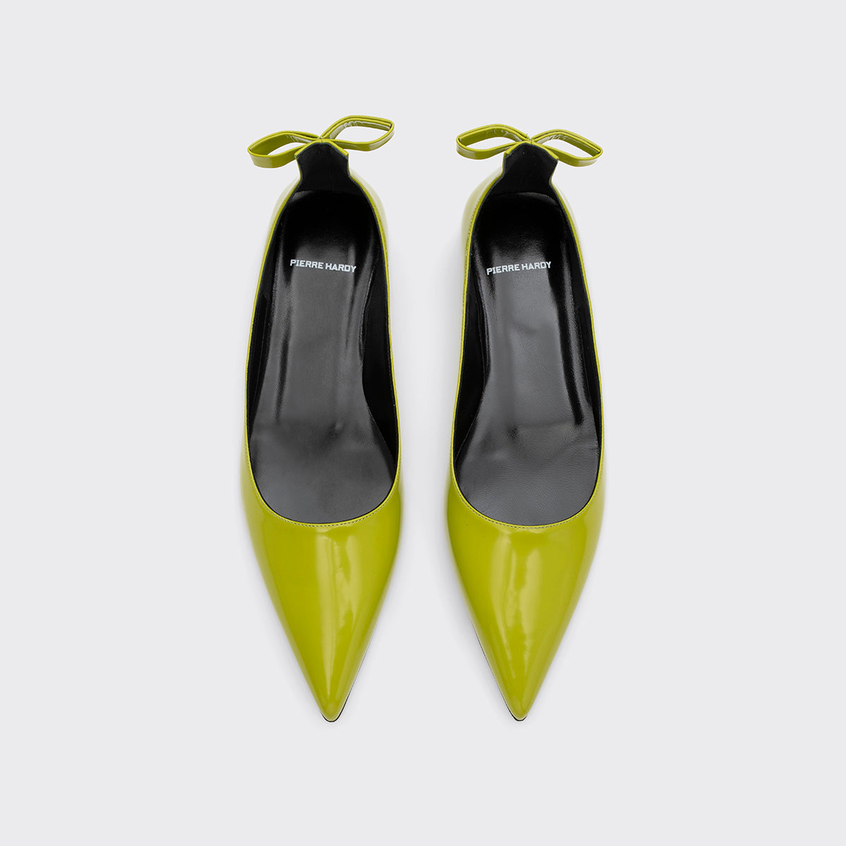 Pierre Hardy Cléo ballerine donna verdi punta 10 mm