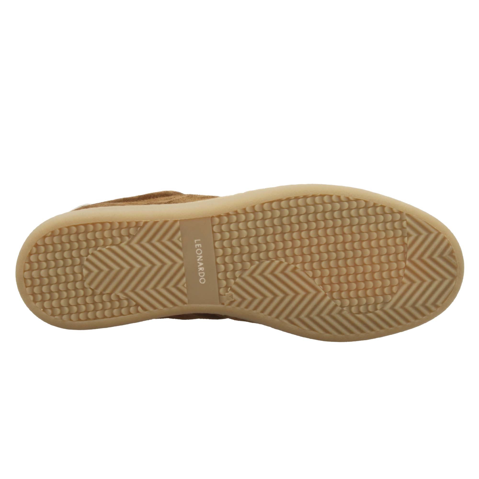 Leonardo Bizantino C sneaker uomo camoscio marrone