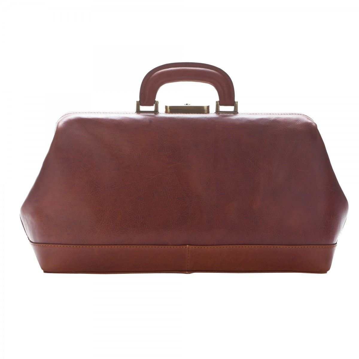 Leonardo Shoes Borse Uomo doctor bag marrone pelle