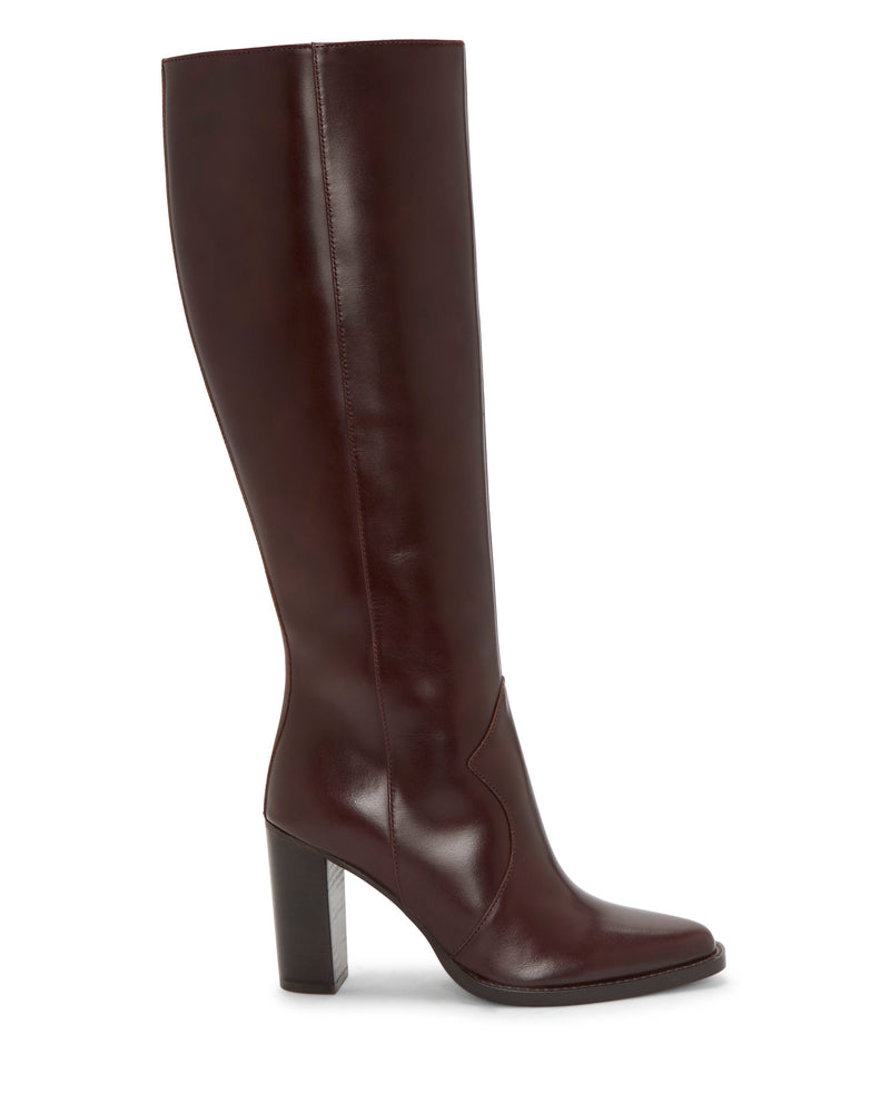 Vince Camuto Lecheya stivale alto donna pelle tacco blocco