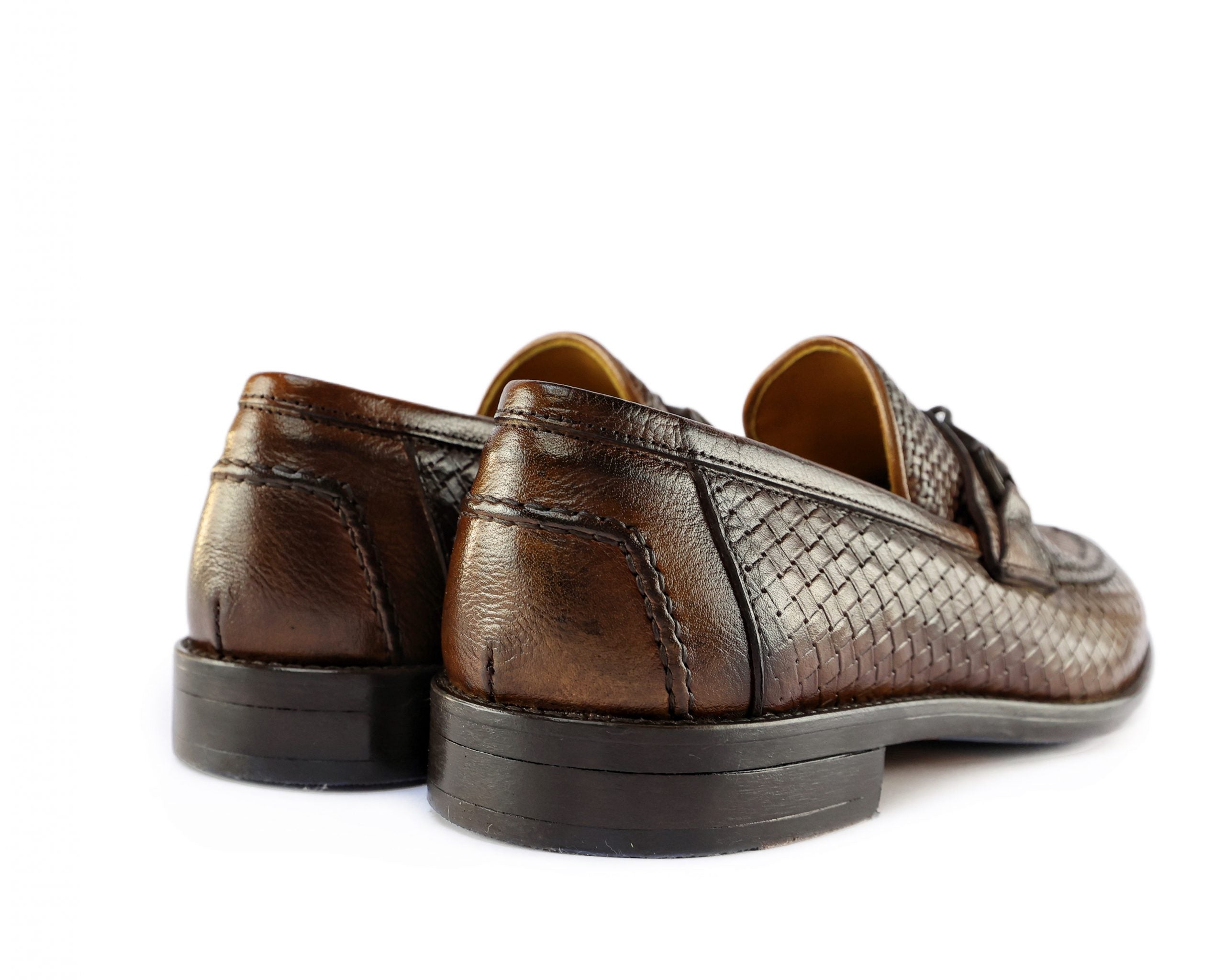Ton Goût Rock mocassino uomo pelle stampa montone 41