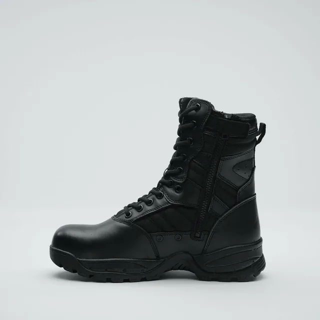 MAK Protector 9 stivale tattico pelle nera puntale