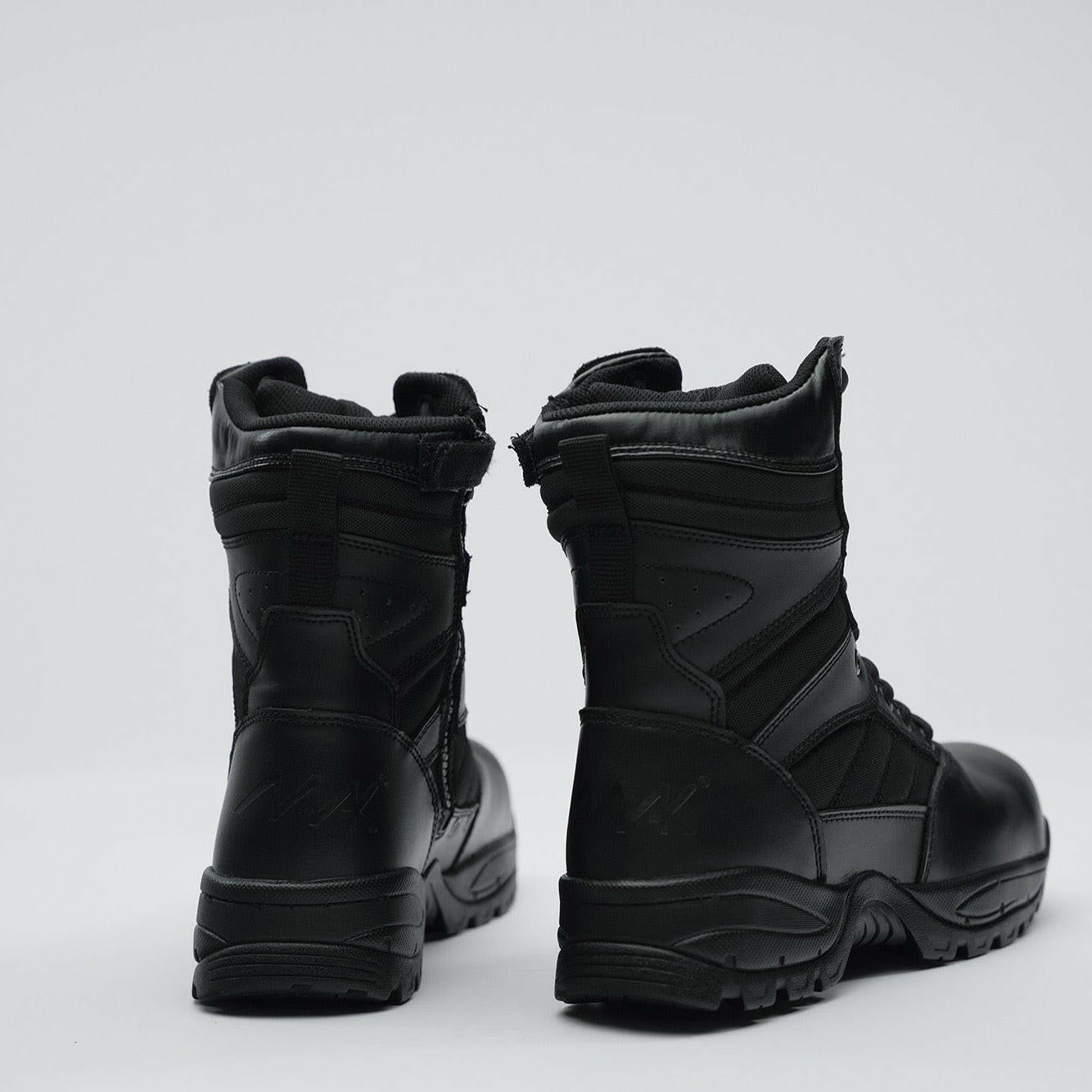 MAK Protector 9 stivale tattico pelle nera puntale