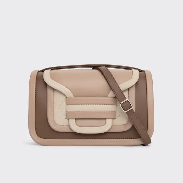 Pierre Hardy Alpha Maxi borsa a mano cammello pelle
