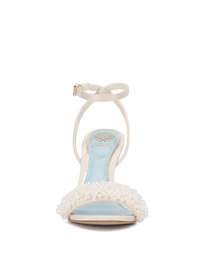 Vince Camuto Arleem sandali perline tacco donna