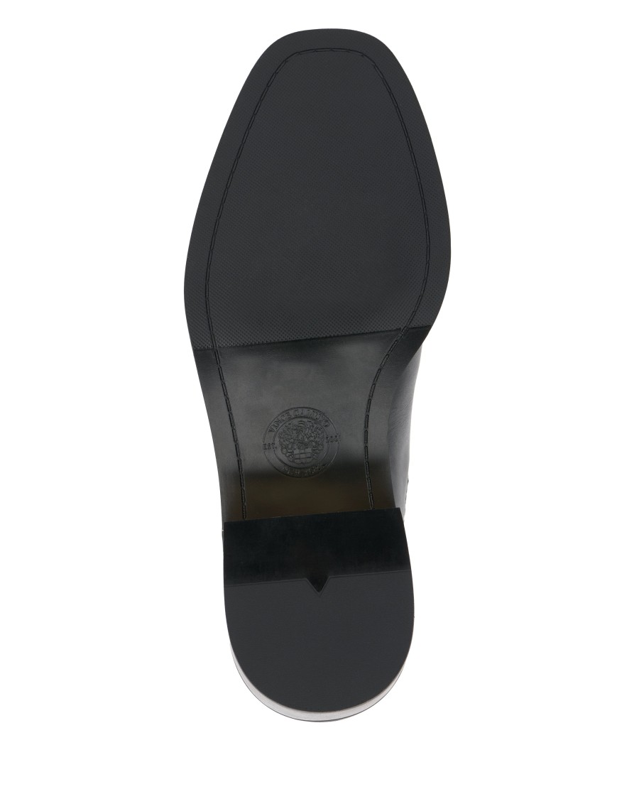 Vince Camuto Glina Stivaletti Chelsea Tacco Blocco Oro